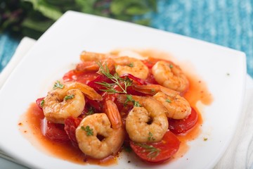 Seafood.