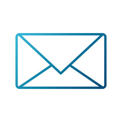 Mail envelope message icon vector illustration graphic design
