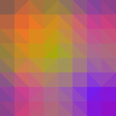 Broken geometric shapes. Abstract colored texture of geometric shapes. Decorative background can be used for wallpapers, printing pictures