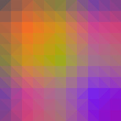 Broken geometric shapes. Abstract colored texture of geometric shapes. Decorative background can be used for wallpapers, printing pictures