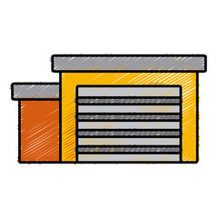 Garage isolated symbol icon vector illustration graphic design