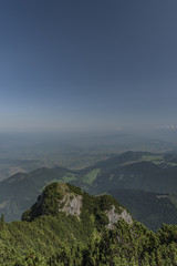 Velky Choc hill in north Slovakia in summer
