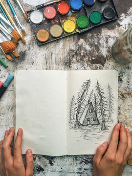 log cabin