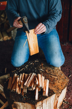 Cutting woods