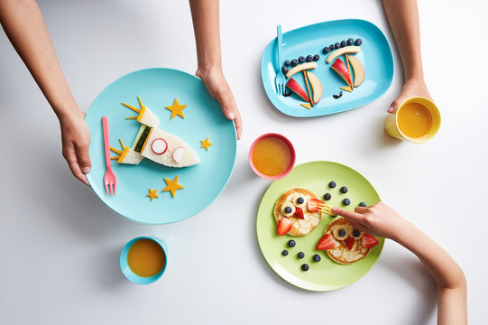 Creative kids breakfast