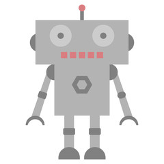 Vector illustration of a toy Robot 