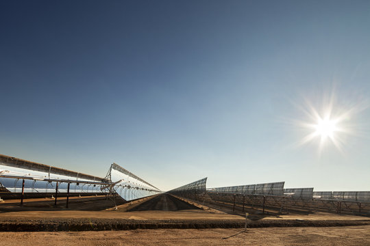 Thermal solar power plant