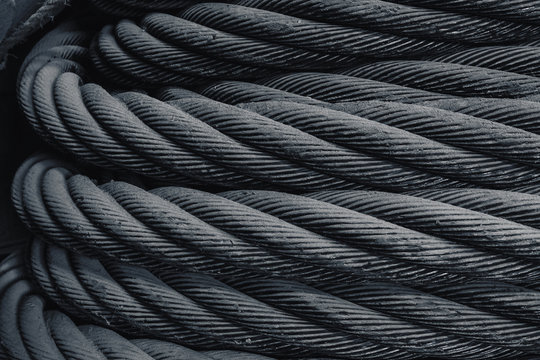 Spool of Steel Cable