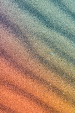 Texture of colored sand