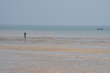 Fototapeta na wymiar Seascape island Benguerra. Mozambique