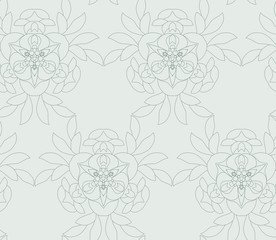 Fototapeta premium Vector seamless pattern