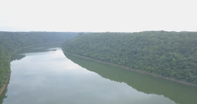Quiet River pan right to left