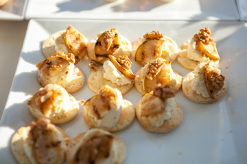 Buffet Dinner Restaurant Catering Food Concept