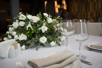 Buffet Dinner Restaurant Catering Food Concept