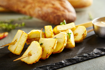 Menu of luxury restaurant