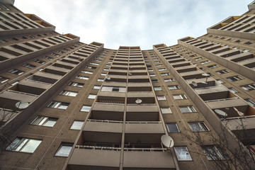 modern tenement building projects