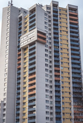 Obraz premium modern tenement building projects