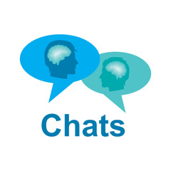 chat design logo