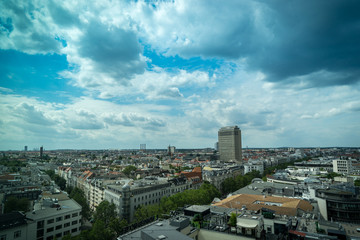 Berlin Charlottenburg seen from high up