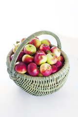 basket full of apples