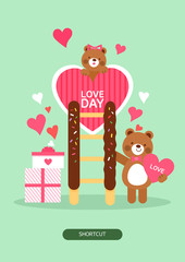 Love event illustration