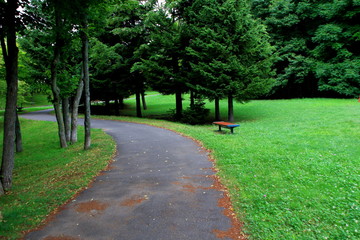 Fototapeta na wymiar Hokkaido Sapporo city park