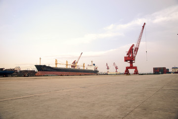 Fototapeta premium Port pier