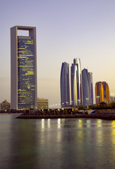 Abu Dhabi City Skyline