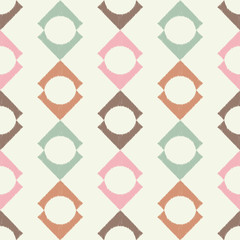 Ethnic boho seamless pattern. Scribble texture. Retro motif. Textile rapport.