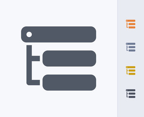 Drop Down Menu - Carbon Icons. A professional, pixel-aligned icon  designed on a 32 x 32 pixel grid and redesigned on a 16 x 16 pixel grid for very small sizes.
