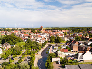 Naklejka premium Parchimer Altstadt