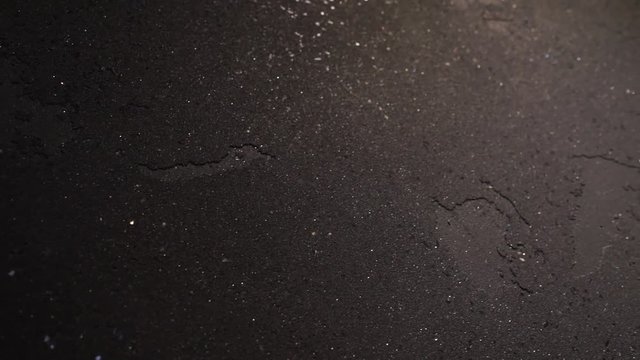 Decorative acryl-siloxane coating with a granite effect and shiny crystals for facades, protection from mold and algae