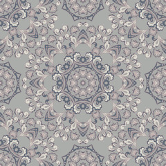 vintage floral seamless patten. wallpaper seamless vector background