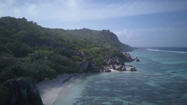 Beach Seychelles Anse Source D'Argent