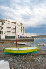 Cadaques, coastal village of the mediterranean sea - Catalonia, Girona, Spain