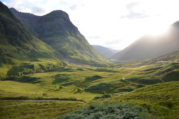 Obraz na płótnie Canvas Highlands in Schottland