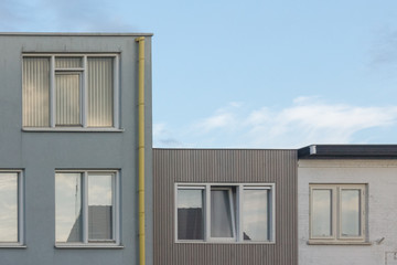 Moder building with sky