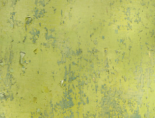 Chipped paint on old metal background