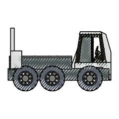 truck rocker  vector illustration