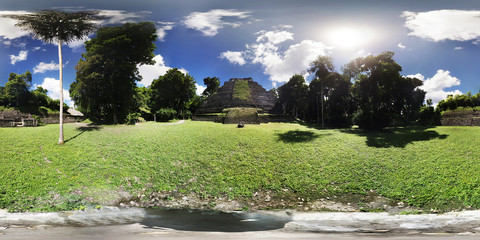 Mayan Pyramid in 360 Virtual Reality