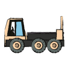 truck rocker  vector illustration