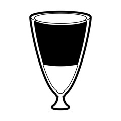 coffee malt  vector illustration
