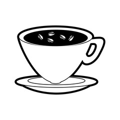 coffee cup  vector illustration