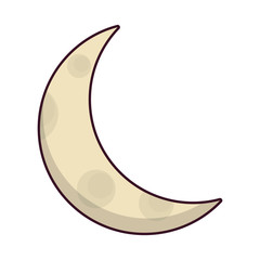 Obraz na płótnie Canvas moon icon image