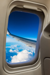 passenger airplane saloon windows