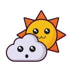 sun and cloud icon