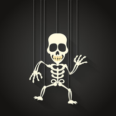 Day of the dead skull