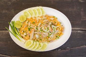 Fried rice with Crab