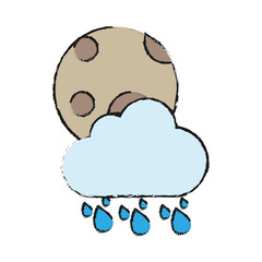 moon and cloud icon