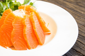 Sassimi salmon